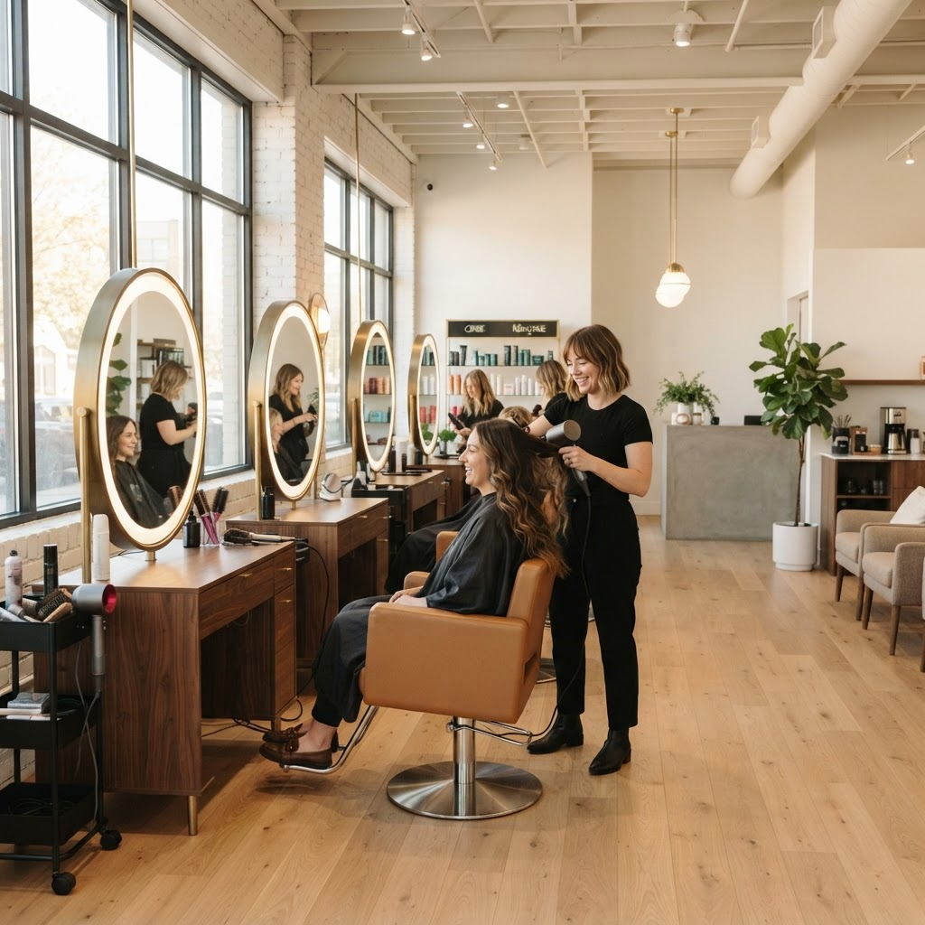 Project example for Hair Salon
